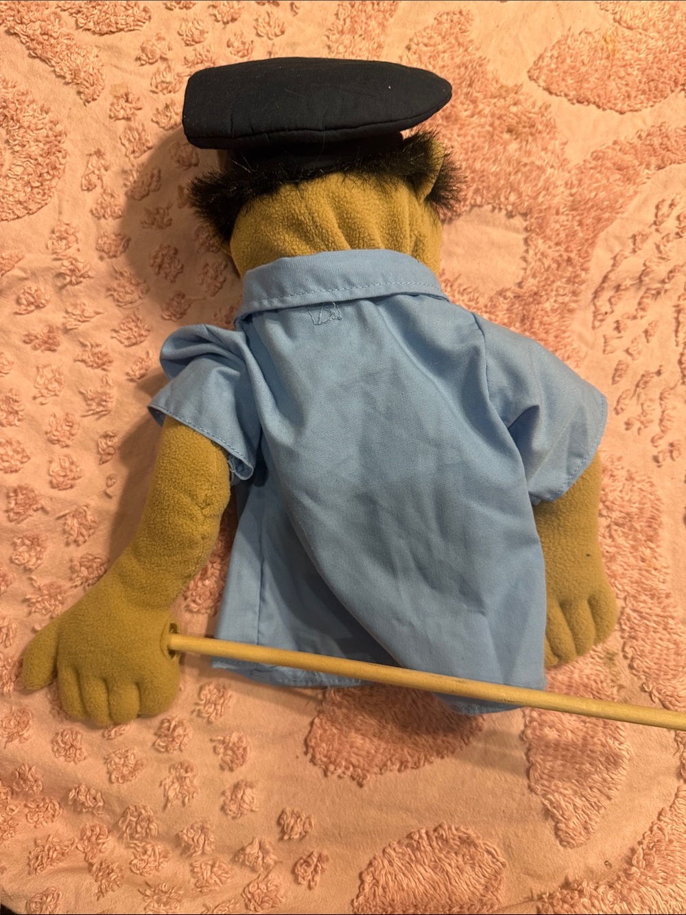 Melissa & Doug Police Puppet Costume - Light Blue Shirt & Navy Hat - Picture 6 of 8